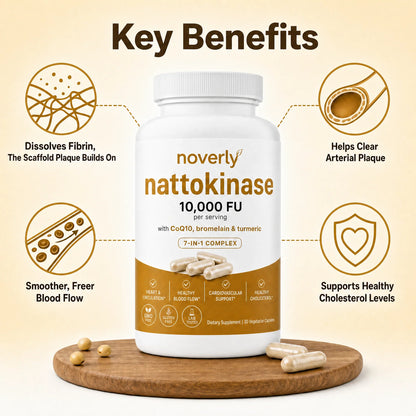 Nattokinase Max Potency 10,000 FU Capsules