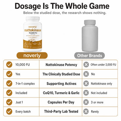 Nattokinase Max Potency 10,000 FU Capsules